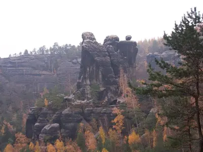 Naturlandschaft in der Nähe der Ferienwohnung