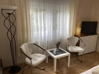 TV/Unterhaltungsangebot in der Unterkunft Gästehaus Matthias