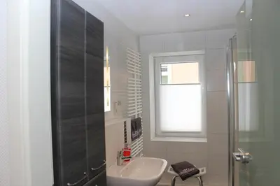 Ein Badezimmer in der Unterkunft Ferienwohnung Horn