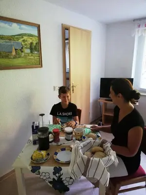 Gäste, die in der Unterkunft Haus Königstein FeWo Bielablick übernachten