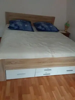 Ein Bett oder Betten in einem Zimmer der Unterkunft Pieschen Hertz _toller Preis