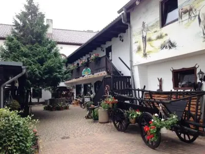 Das Gebäude in dem sich das Hotel befindet