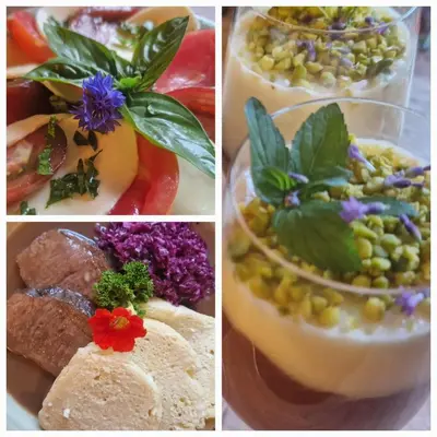 Essen in der Ferienwohnung oder in der Nähe