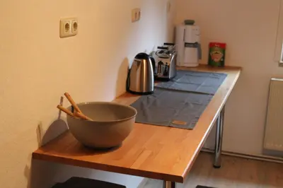 Küche/Küchenzeile in der Unterkunft Ferienwohnungen Kleiner Kuhstall