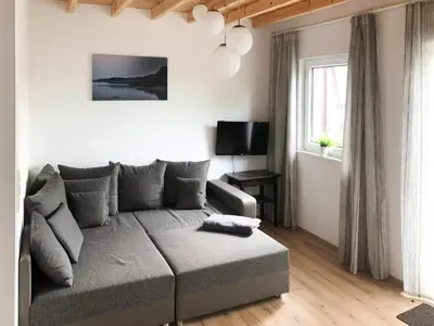TV/Unterhaltungsangebot in der Unterkunft Ferienhaus am Partwitzer See, Elsterheide