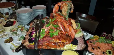 Essen im Hotel oder in der Nähe