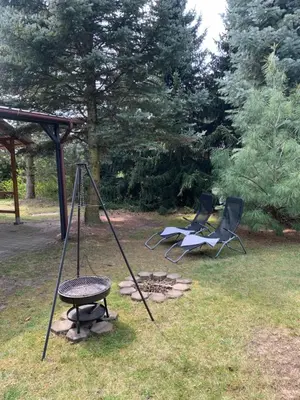 Ein Garten an der Unterkunft Pension Lausa