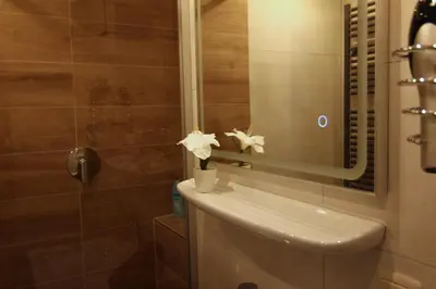 Ein Badezimmer in der Unterkunft Apartment / Flat / Wohnung im Herzen von Dresden