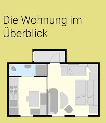 Grundriss der Unterkunft Ferienwohnung Viola