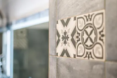 Ein Badezimmer in der Unterkunft Dresden ThirtySix - Moderne Wohnung mit Top-Anbindung zur Altstadt
