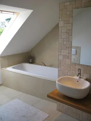 Ein Badezimmer in der Unterkunft Ferienwohnung Trede