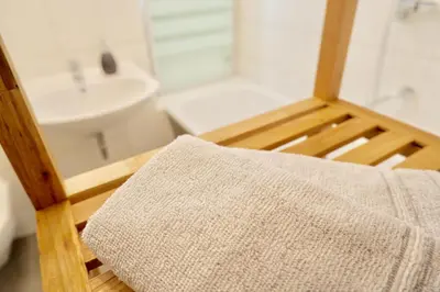 Ein Badezimmer in der Unterkunft City Flair