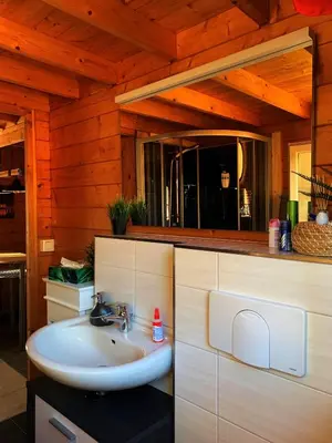 Grundriss der Unterkunft Ferienhaus am Goldbach