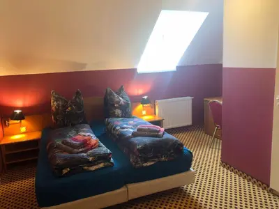 Grundriss der Unterkunft Monteurzimmer Riesa