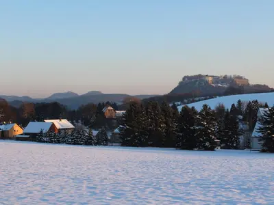 Naturlandschaft in der Nähe der Ferienwohnung
