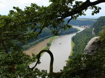 Naturlandschaft in der Nähe der Ferienwohnung
