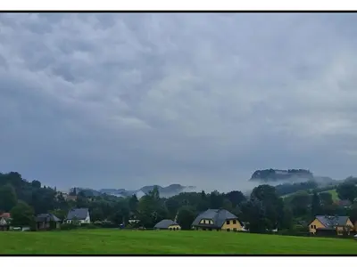 Naturlandschaft in der Nähe der Ferienwohnung