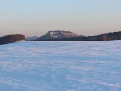 Naturlandschaft in der Nähe der Ferienwohnung