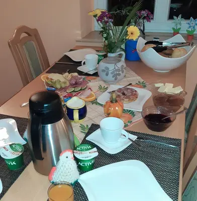 Essen in der Pension oder in der Nähe