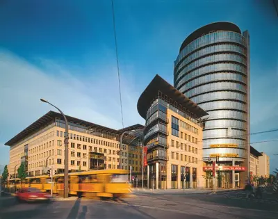 Das Gebäude in dem sich das Hotel befindet