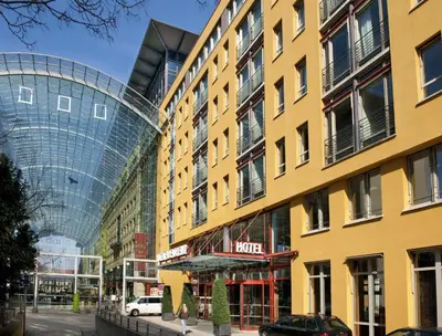 Das Gebäude in dem sich das Hotel befindet