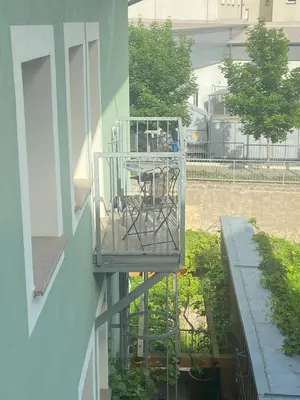 Ein Balkon oder eine Terrasse in der Unterkunft Ferienwohnung Zieher-Rehn früher Claus