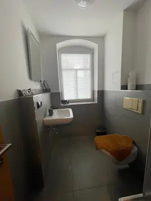 Ein Badezimmer in der Unterkunft Apartment Bürgerstraße