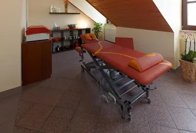 Ein Sitzbereich in der Unterkunft Kim Hotel Dresden