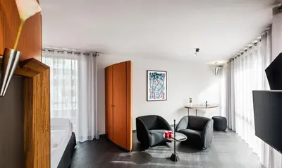 TV/Unterhaltungsangebot in der Unterkunft Penck Hotel Dresden