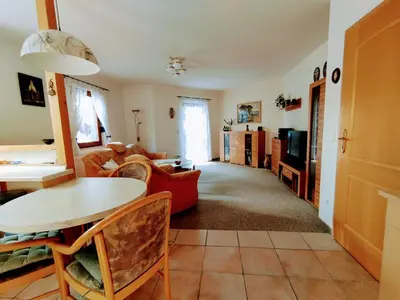 TV/Unterhaltungsangebot in der Unterkunft Ferienwohnung Törpsch