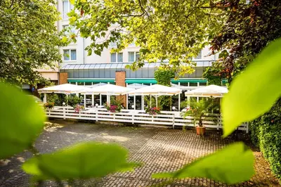 Ein Garten an der Unterkunft Taste Hotel Dresden-ehemals Residenz Alt Dresden