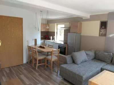Küche/Küchenzeile in der Unterkunft Ferienappartment Henke