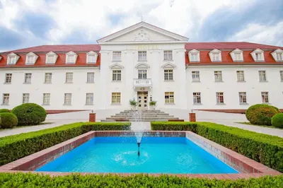 Der Swimmingpool an oder in der Nähe von SeeHotel Großräschen