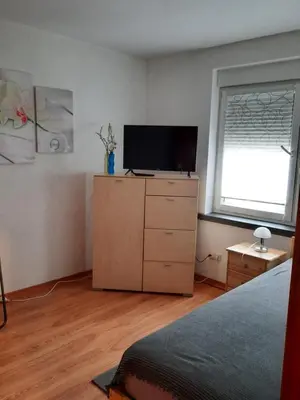 TV/Unterhaltungsangebot in der Unterkunft Monteur- und Ferienwohnung in Hainichen OT Bockendorf - Erdgeschosswohnung - Familie Weber
