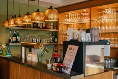 Getränke in der Unterkunft Landhotel Dresden