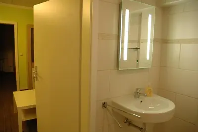 Ein Badezimmer in der Unterkunft Apartments Stirl