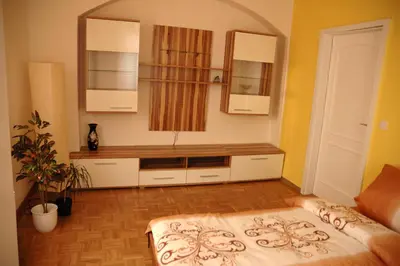 Ein Bett oder Betten in einem Zimmer der Unterkunft Apartments Stirl