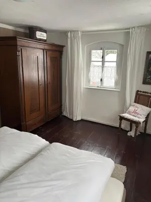 Ein Bett oder Betten in einem Zimmer der Unterkunft Anno 1886 - Knepp-Hänel-Haus