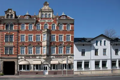 Das Gebäude in dem sich das Hotel befindet