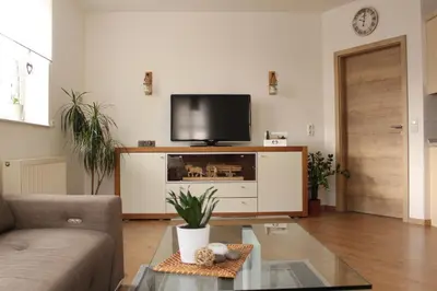 TV/Unterhaltungsangebot in der Unterkunft Ferienwohnung 