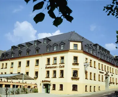 Das Gebäude in dem sich das Hotel befindet