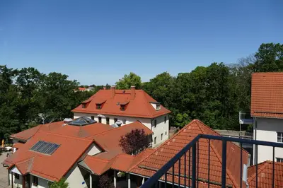 Das Gebäude in dem sich das Hotel befindet