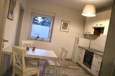 Küche/Küchenzeile in der Unterkunft Ferienwohnung Lipizzaner