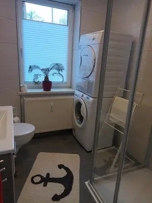 Ein Badezimmer in der Unterkunft Ferienwohnung Beim Rößl