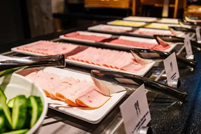 Essen im Hotel oder in der Nähe