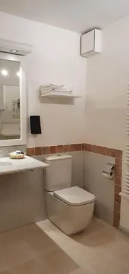 Ein Badezimmer in der Unterkunft Kim Hotel Im Park