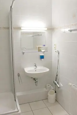 Ein Badezimmer in der Unterkunft Hotel Reichskrone
