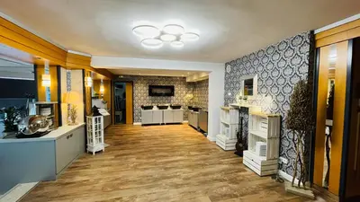Küche/Küchenzeile in der Unterkunft Hotel Röhrsdorfer Hof