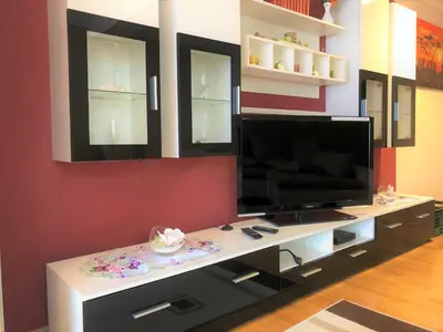 TV/Unterhaltungsangebot in der Unterkunft Ferienhaus am Wiesenweg