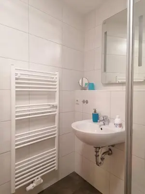 Ein Badezimmer in der Unterkunft Pension Anja Heil